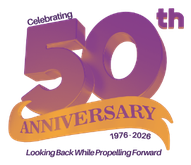50th Anniversary badge