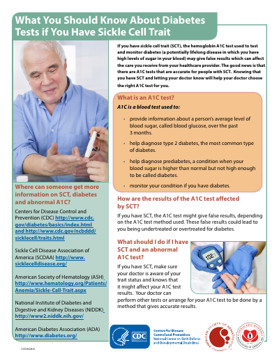 Diabetes Tests if You Have Sickle Cell Trait preview